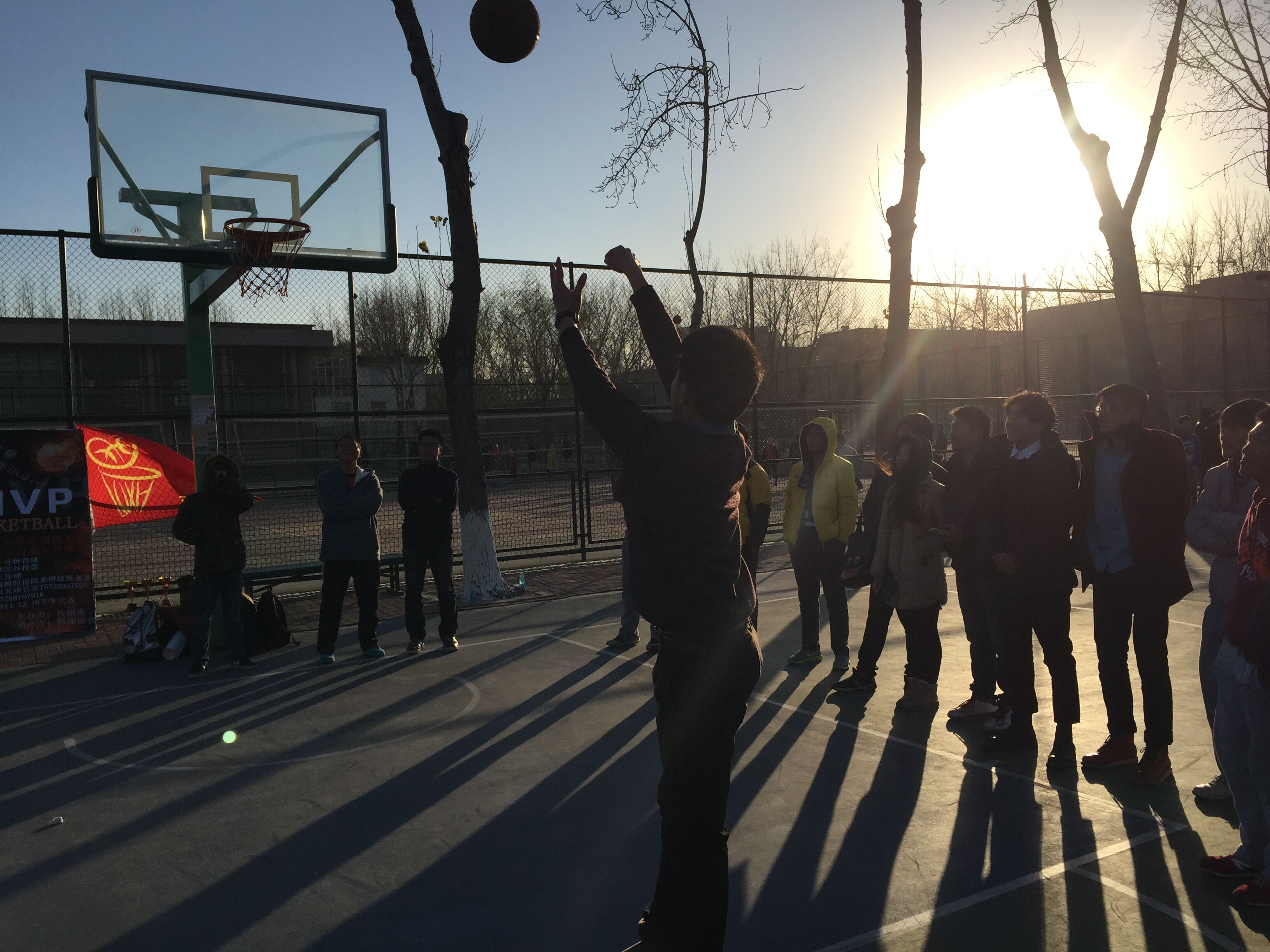 二分罚球线投篮精彩瞬间